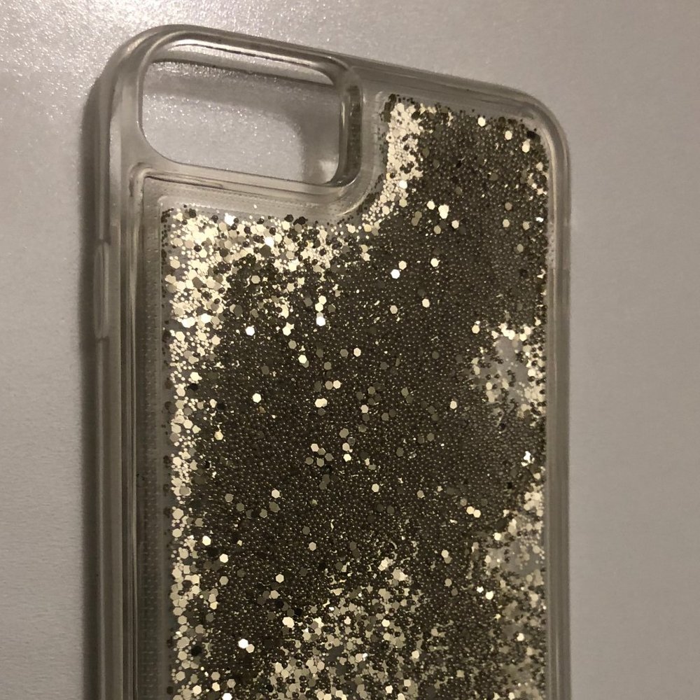 Liquid Glitter Iphone 8 phone case  NWOT